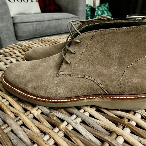 Nordstrom Chukka Boot Tan Sand  SUEDE 7M - Picture 6 of 9
